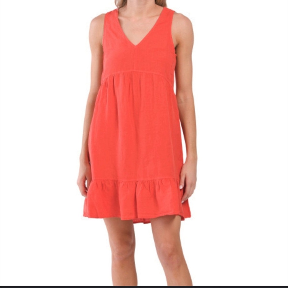 Cynthia rowley linen dress - size small